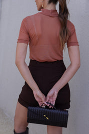 BLUSA GOLA ALTA TULE 26313