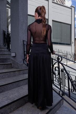 BLUSA TULE FRANZIDA 26263