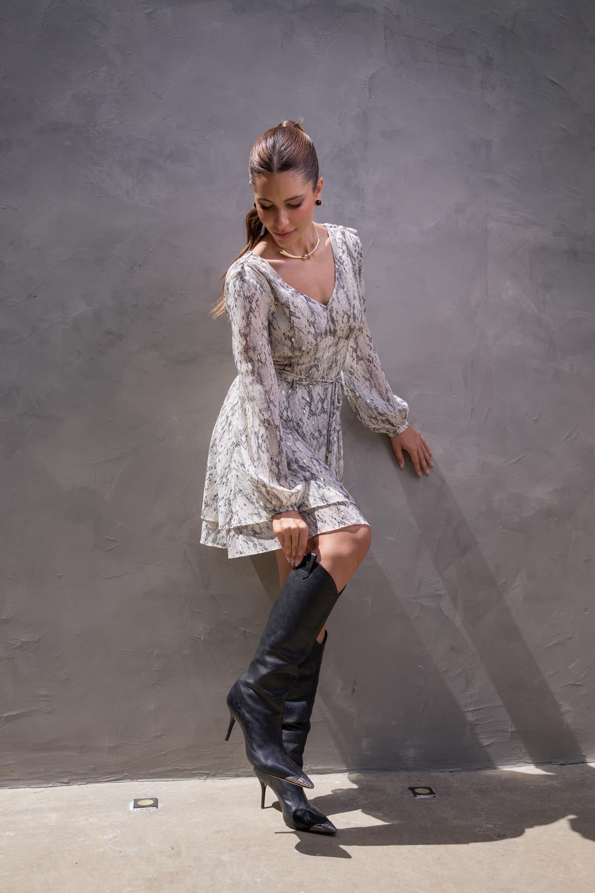 VESTIDO PALA ESTAMPADO 26351