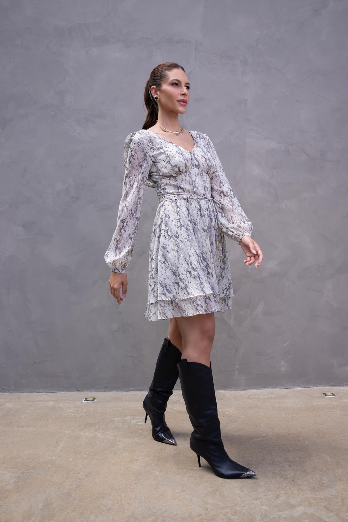 VESTIDO PALA ESTAMPADO 26351