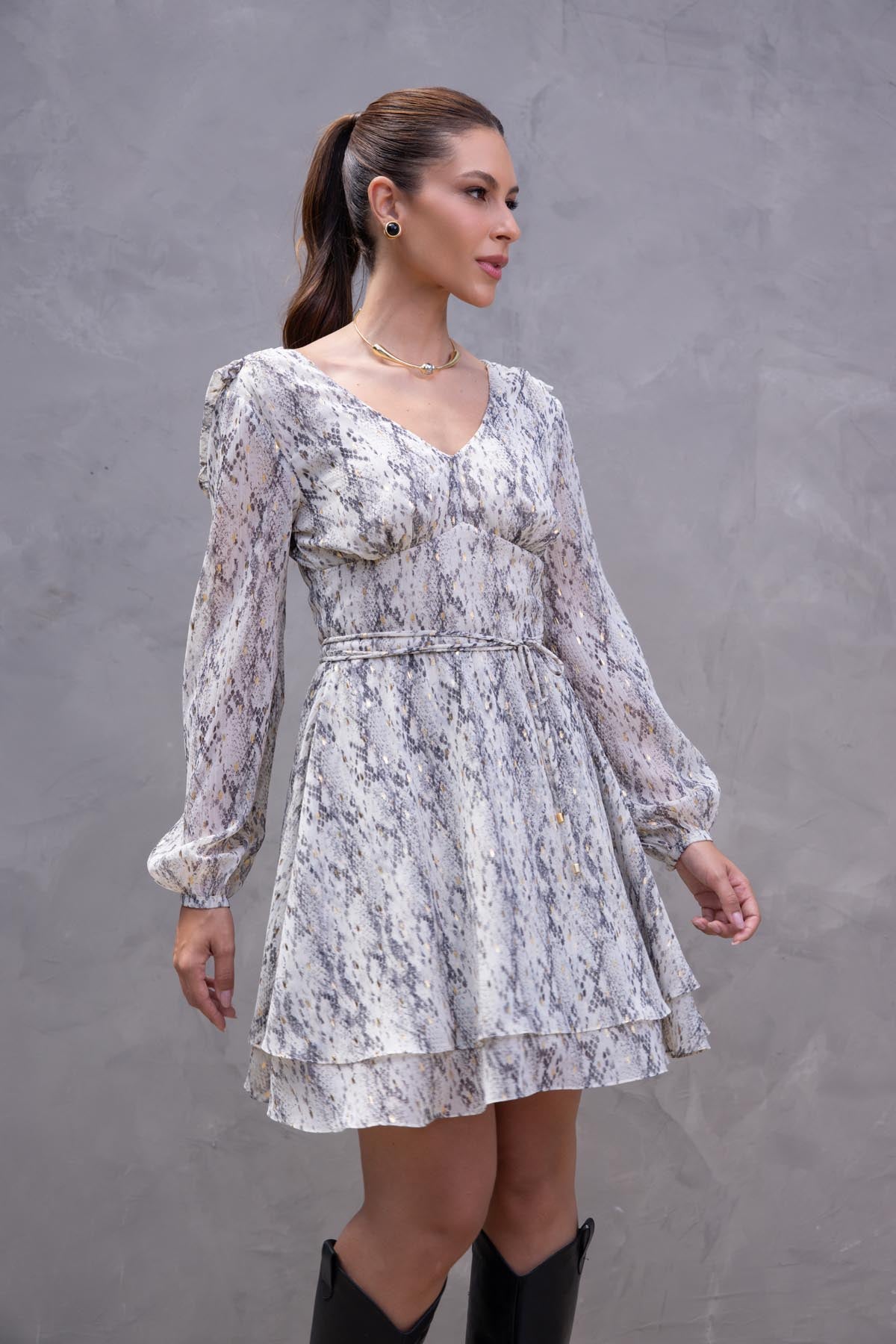 VESTIDO PALA ESTAMPADO 26351
