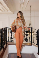 CAMISA ASSIMETRICA AMPLA- 25267
