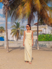 VESTIDO RETO LONGUETE 26515