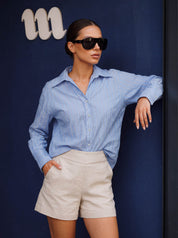 SHORT DE LINHO 26669