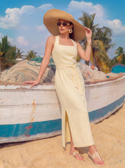 VESTIDO RETO LONGUETE 26515