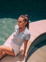 BLUSA COM GOLA LISTRADA 26414
