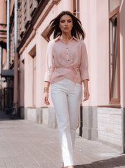 CAMISA COM AMARRAÇÃO 26543