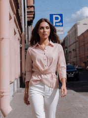 CAMISA COM AMARRAÇÃO 26543