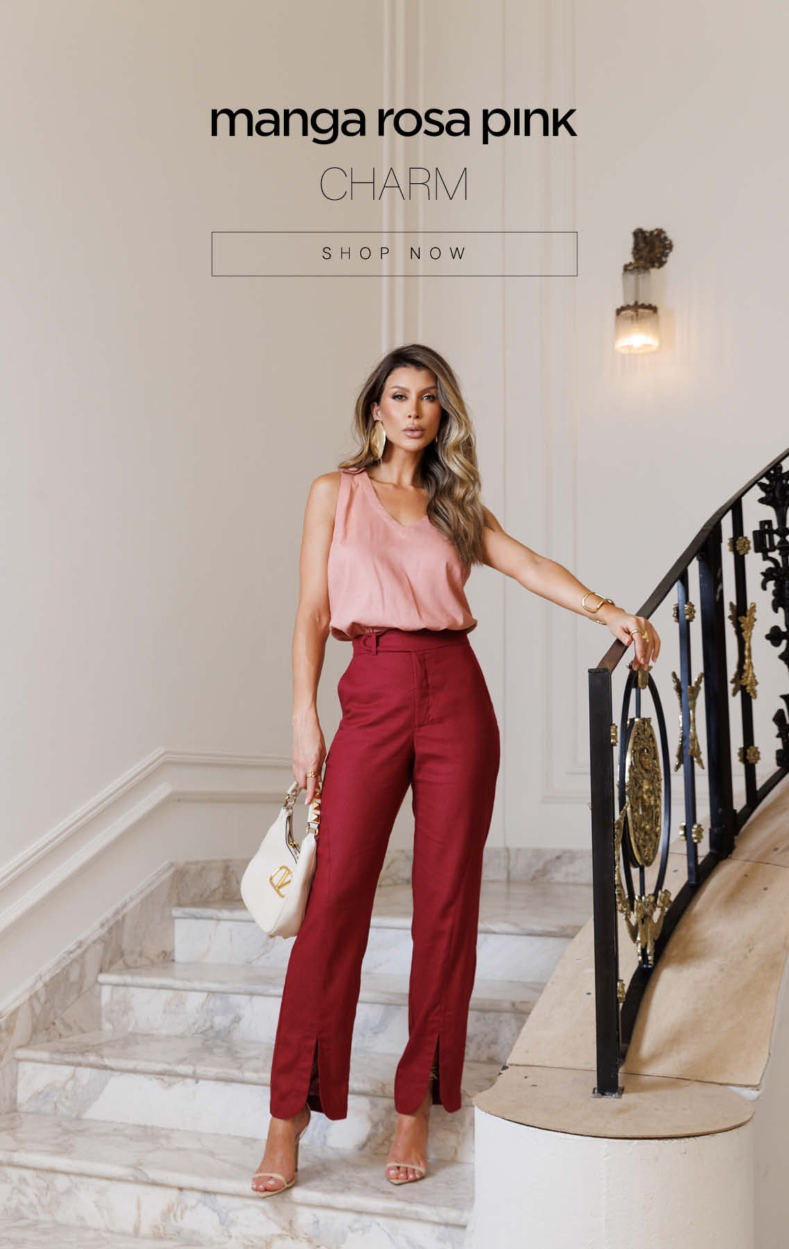 Manga Rosa Pink | Loja de Roupas Feminina Online