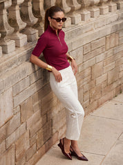 BLUSA MALHA ZIPER 26440