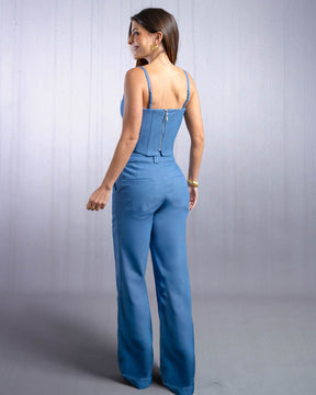 CROPPED CORSELET JEANS 26215