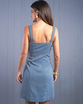 VESTIDO CURTO ALCA GROSSA 26246