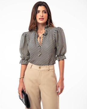BLUSA LISTRADA 26132