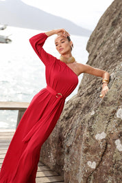 VESTIDO LONGO FAIXA 25763