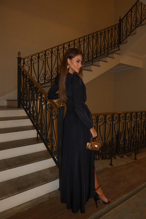 VESTIDO FRANZIDO TRANSPASSE 25764