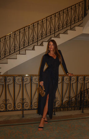 VESTIDO FRANZIDO TRANSPASSE 25764