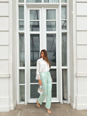 CALCA JACQUARD RETA 25915