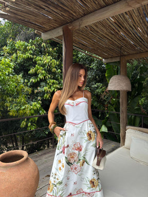 VESTIDO PRINCESA FLORAL 25786