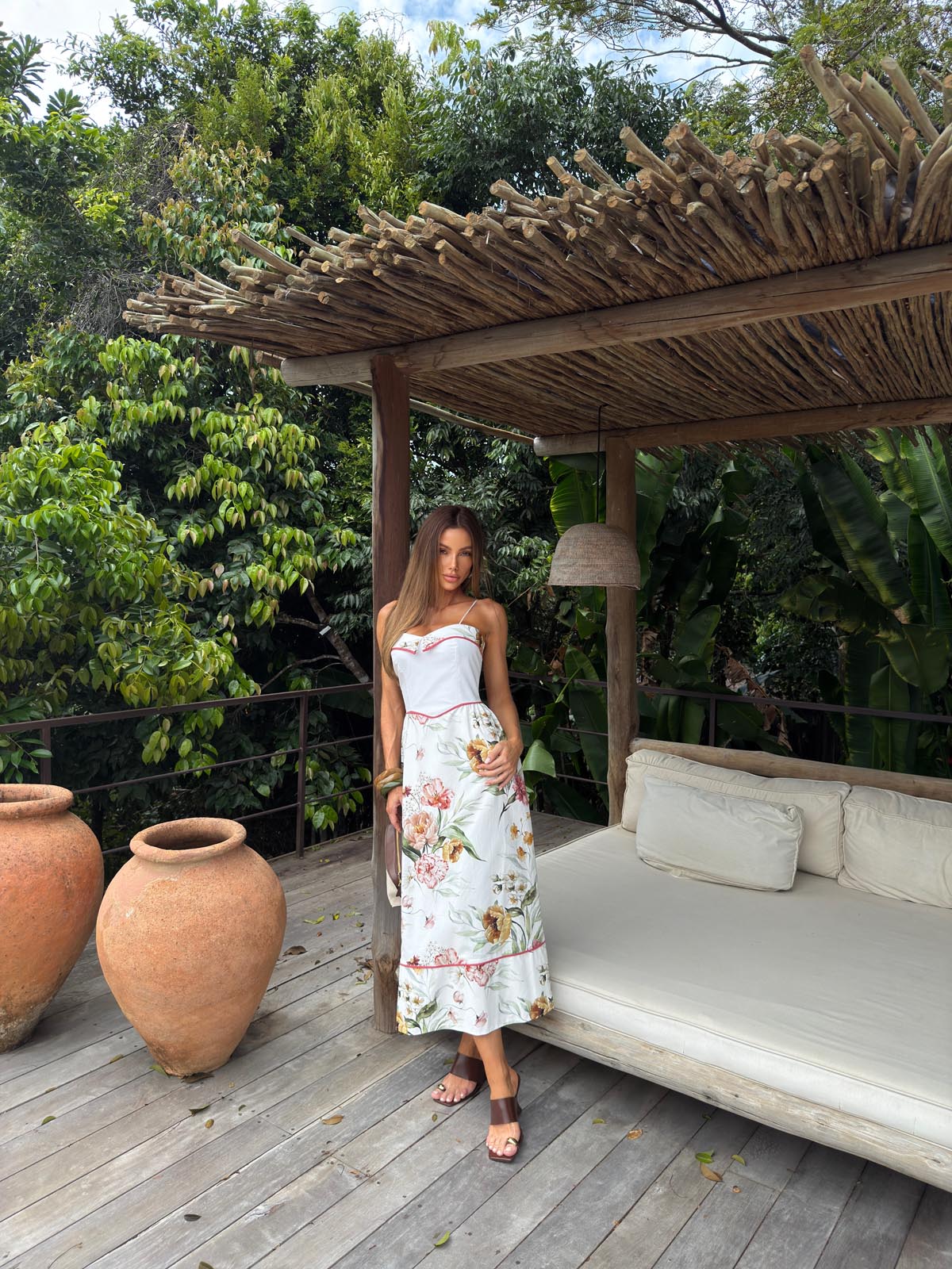 VESTIDO PRINCESA FLORAL 25786