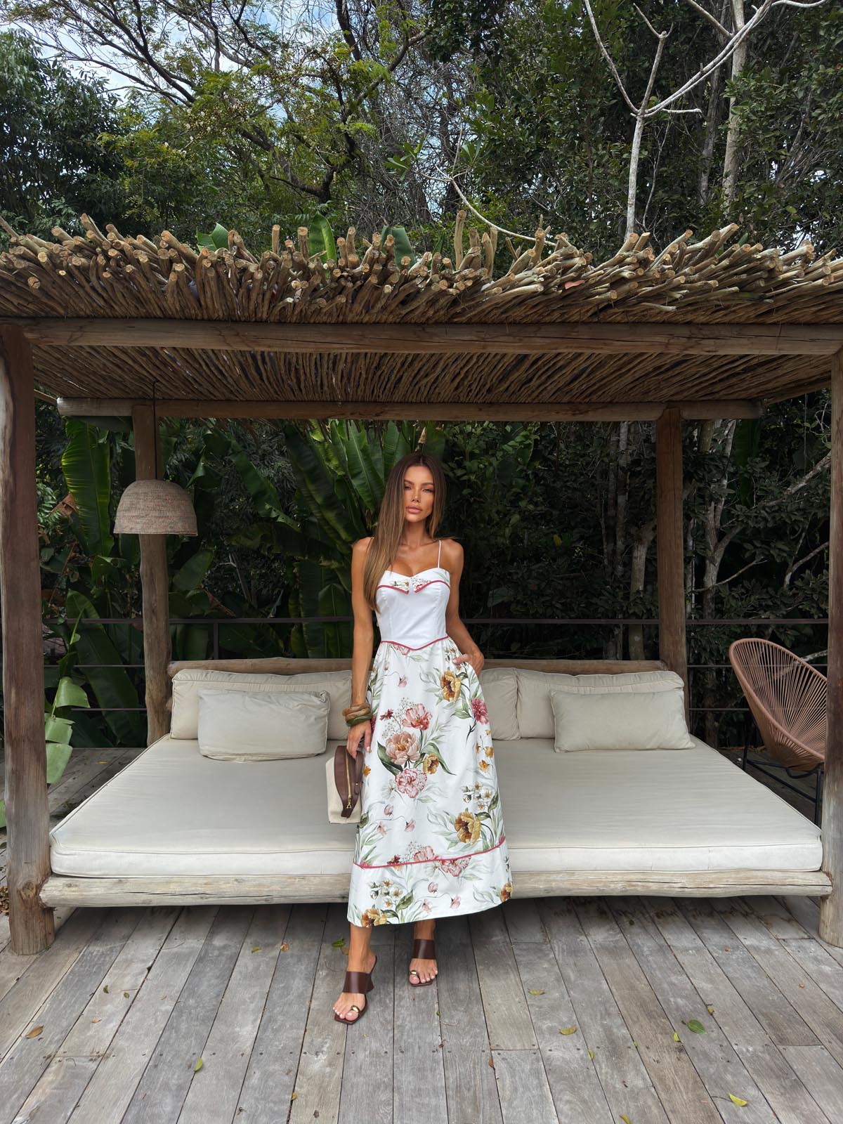 VESTIDO PRINCESA FLORAL 25786