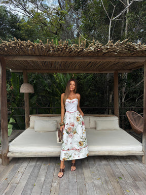 VESTIDO PRINCESA FLORAL 25786