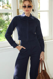 CALCA JEANS WIDE LEG 26315