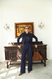 CALCA JEANS WIDE LEG 26315