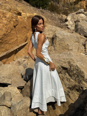 VESTIDO LISTRAS 25680
