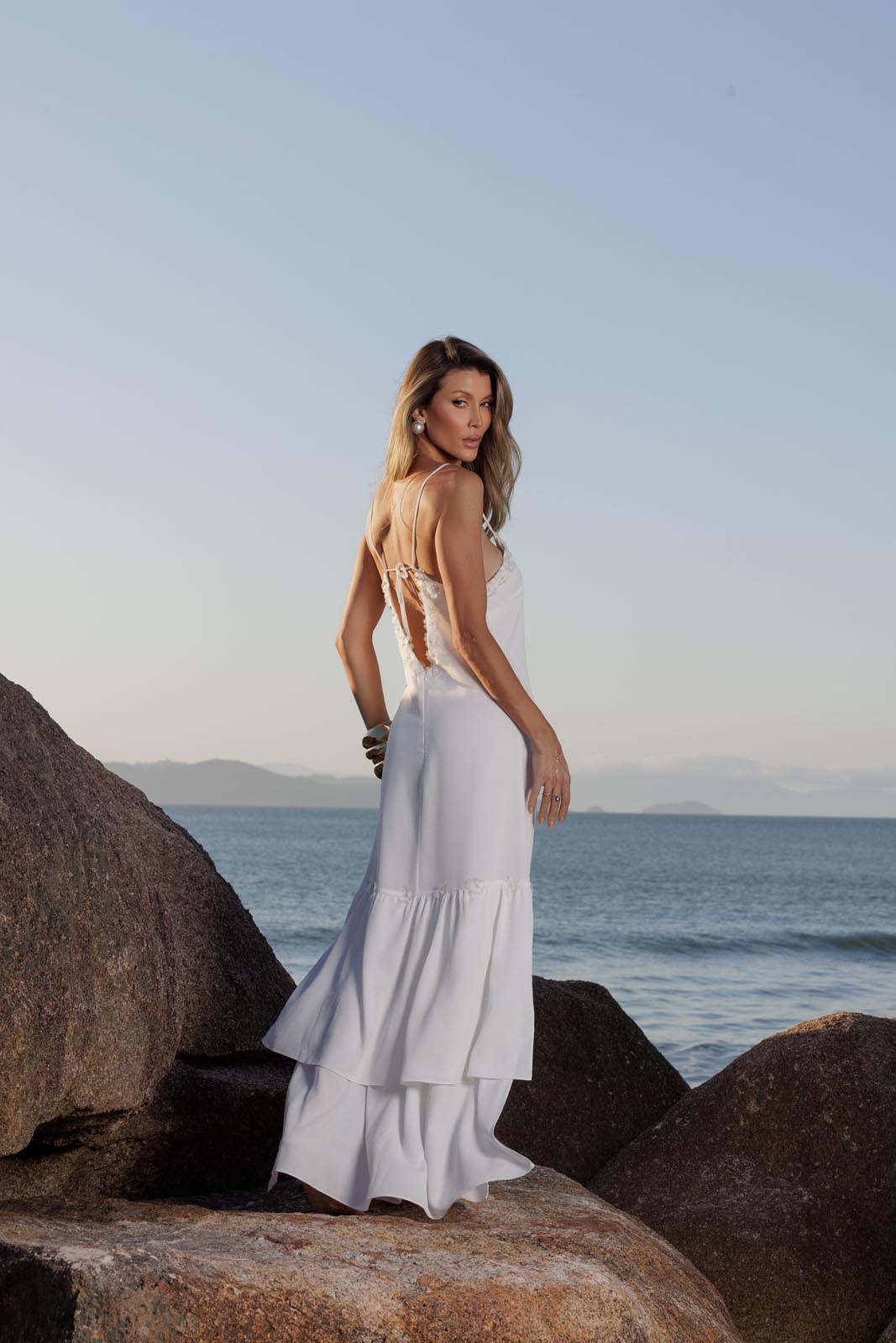 VESTIDO CAMADAS FLOR 25732