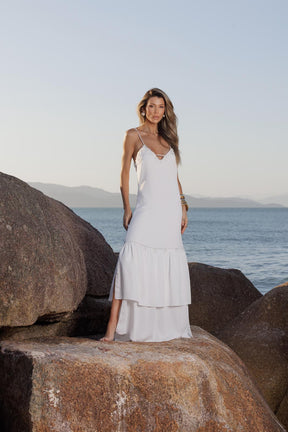 VESTIDO CAMADAS FLOR 25732