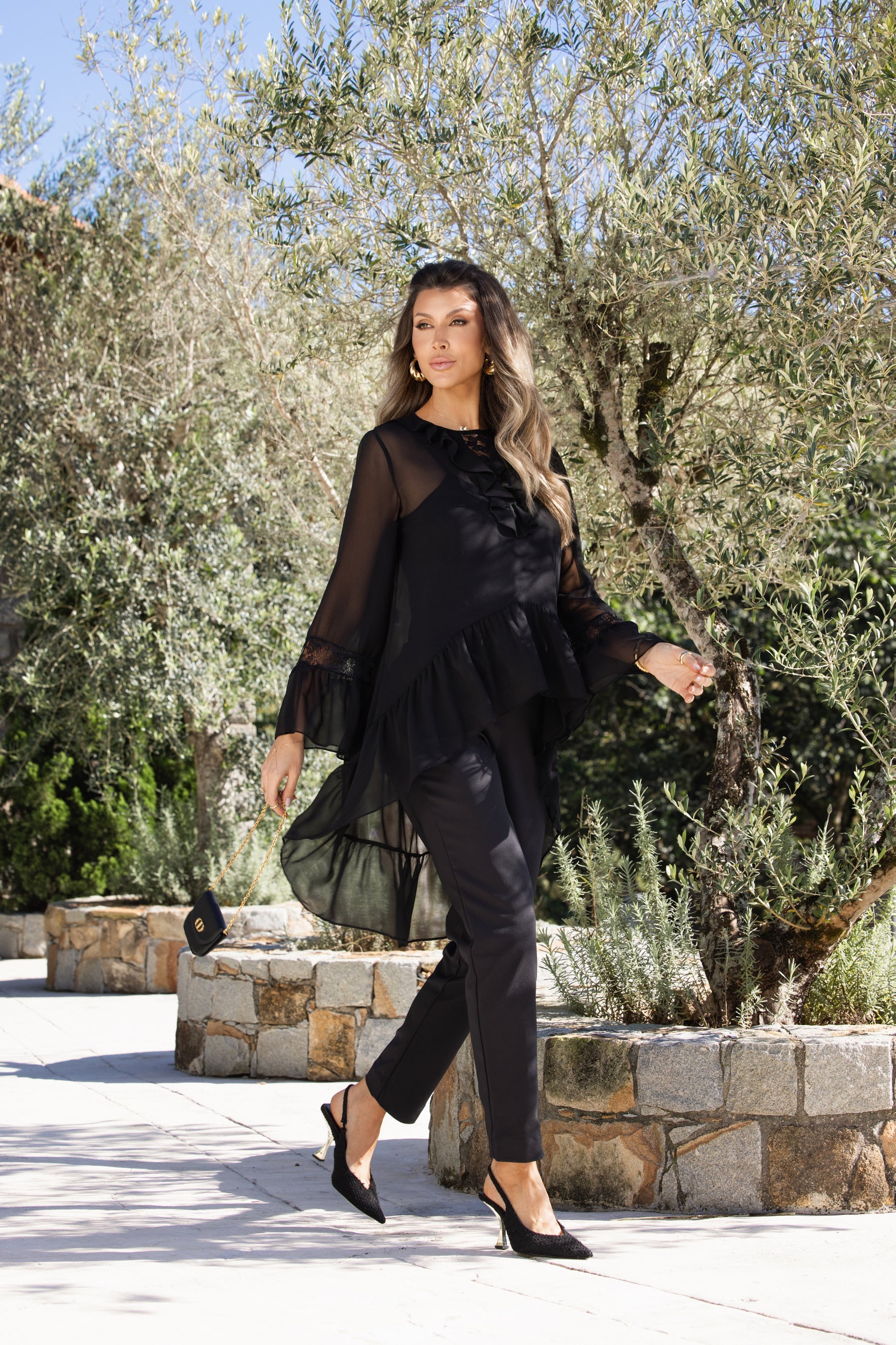 BLUSA MAX COM RENDA- 25346