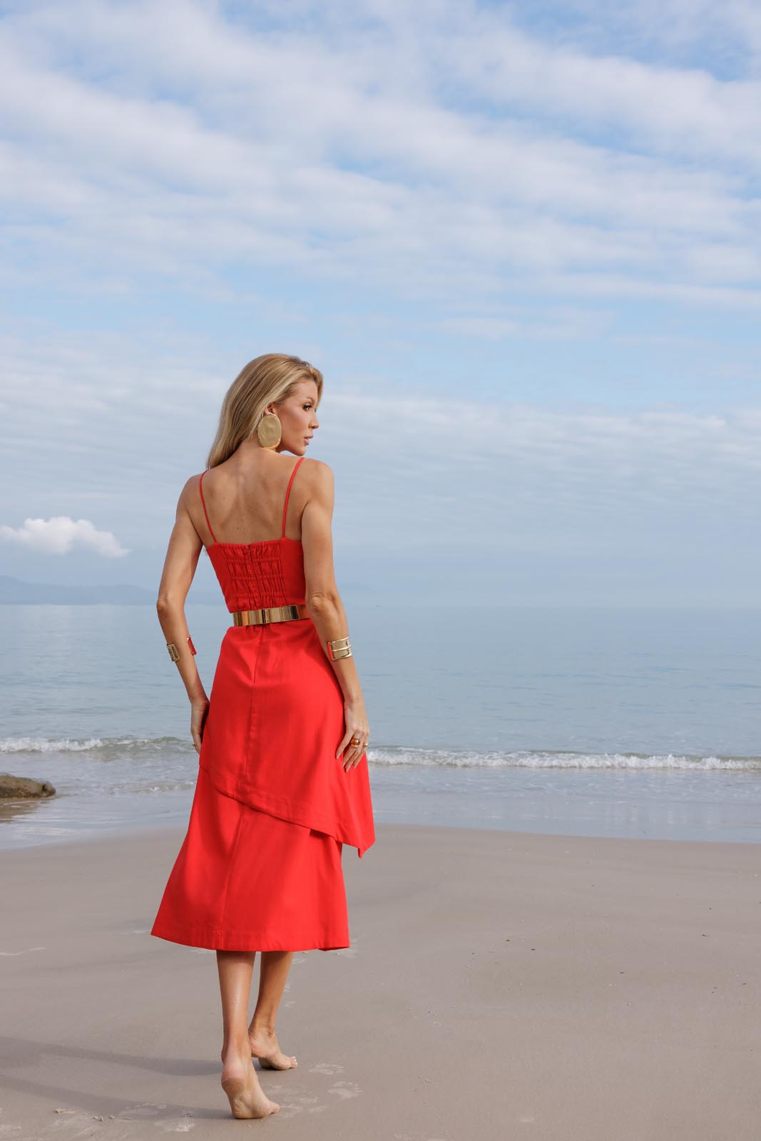 VESTIDO  SAIA SOBREPOSTA 25793