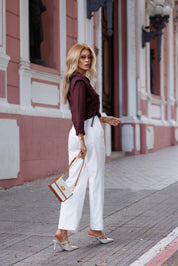 CAMISA COM FLORES 26477