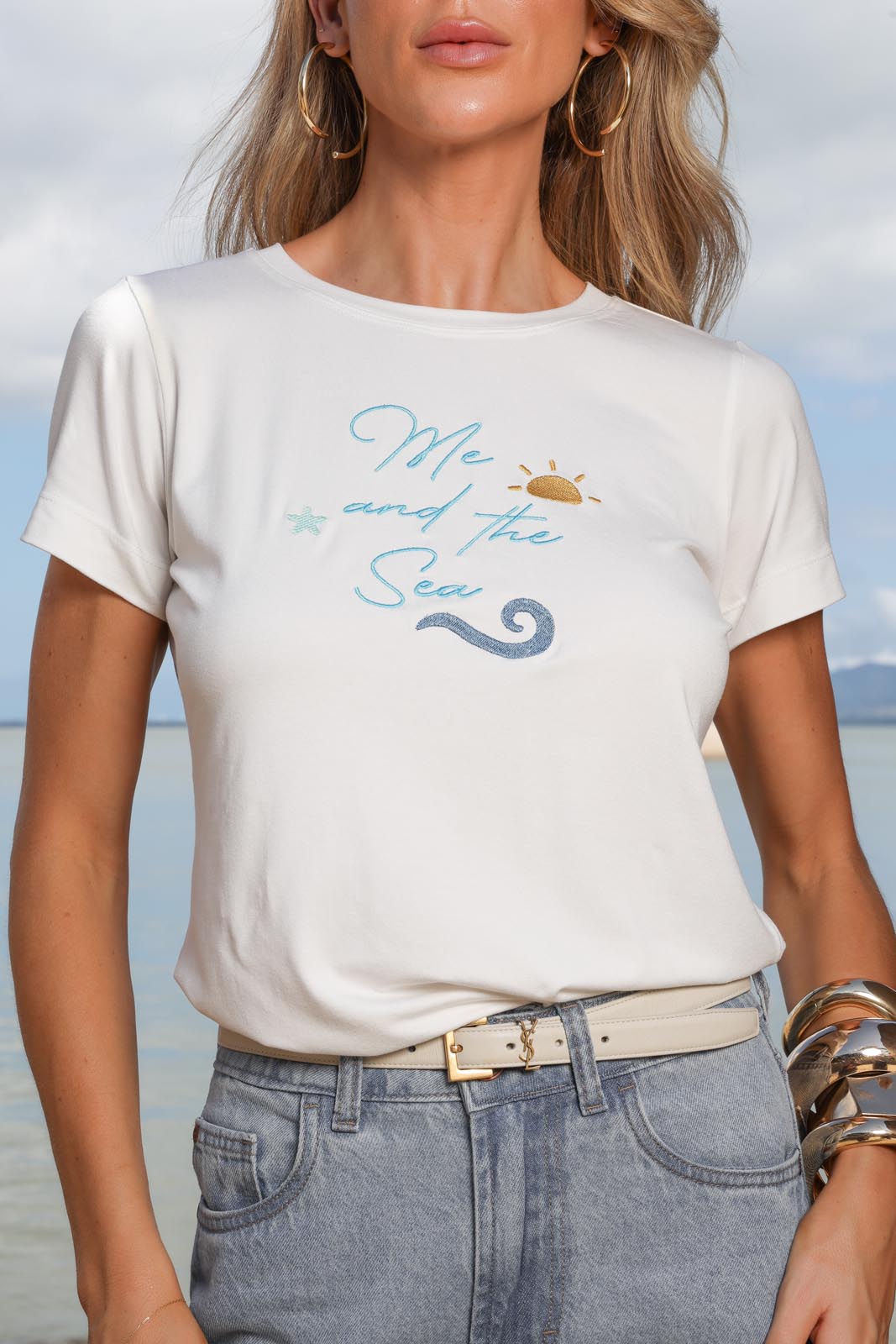 BLUSA BORDADO SOL 26006