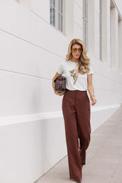 BLUSA MALHA BORDADA ONÇA 26401