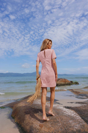 VESTIDO COM PESPONTO 26111