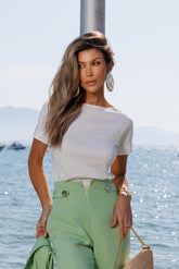 BLUSA T-SHIRT COM NERVURAS - 25607