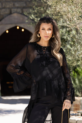 BLUSA MAX COM RENDA 25346