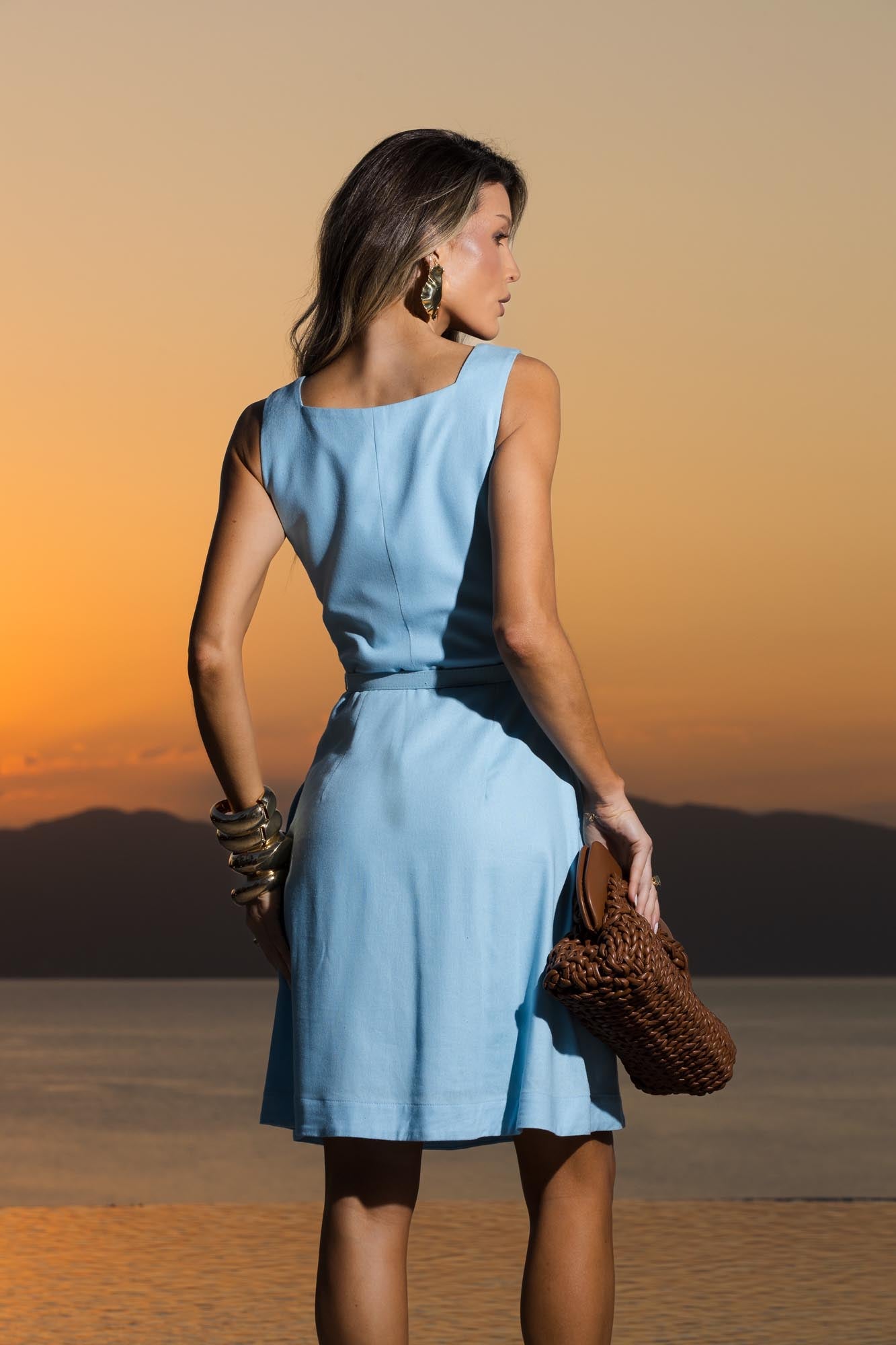 VESTIDO DECOTE QUADRADO 25741