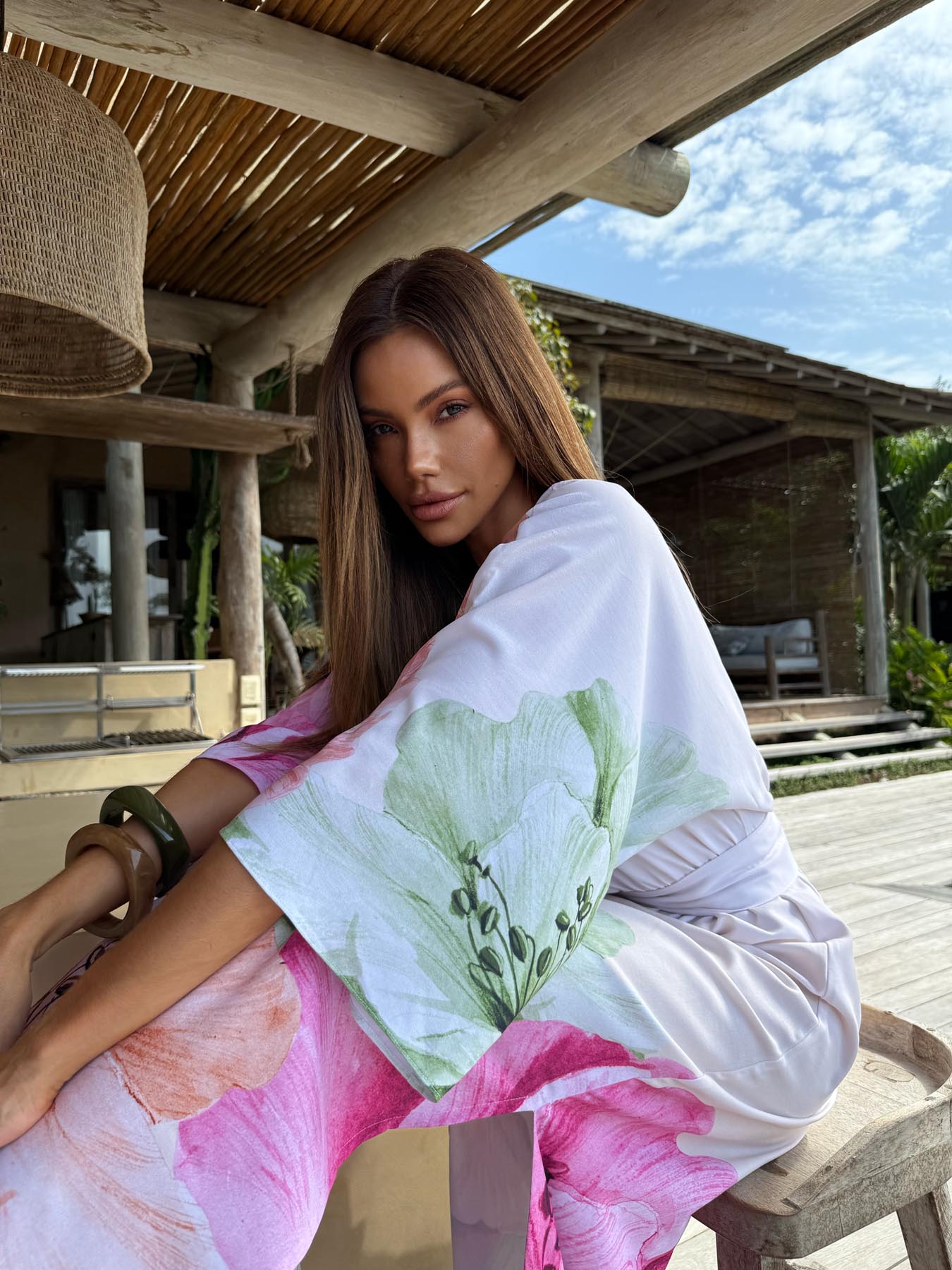 KIMONO VESTIDO FAIXA 25810
