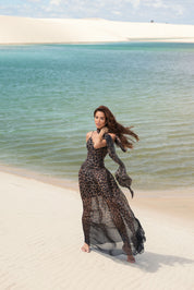 VESTIDO ONCA 26407