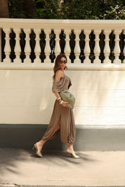 CONJUNTO BODY E SAIA DRAPE 26670