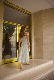 VESTIDO POA COM FLOR 3D 26673