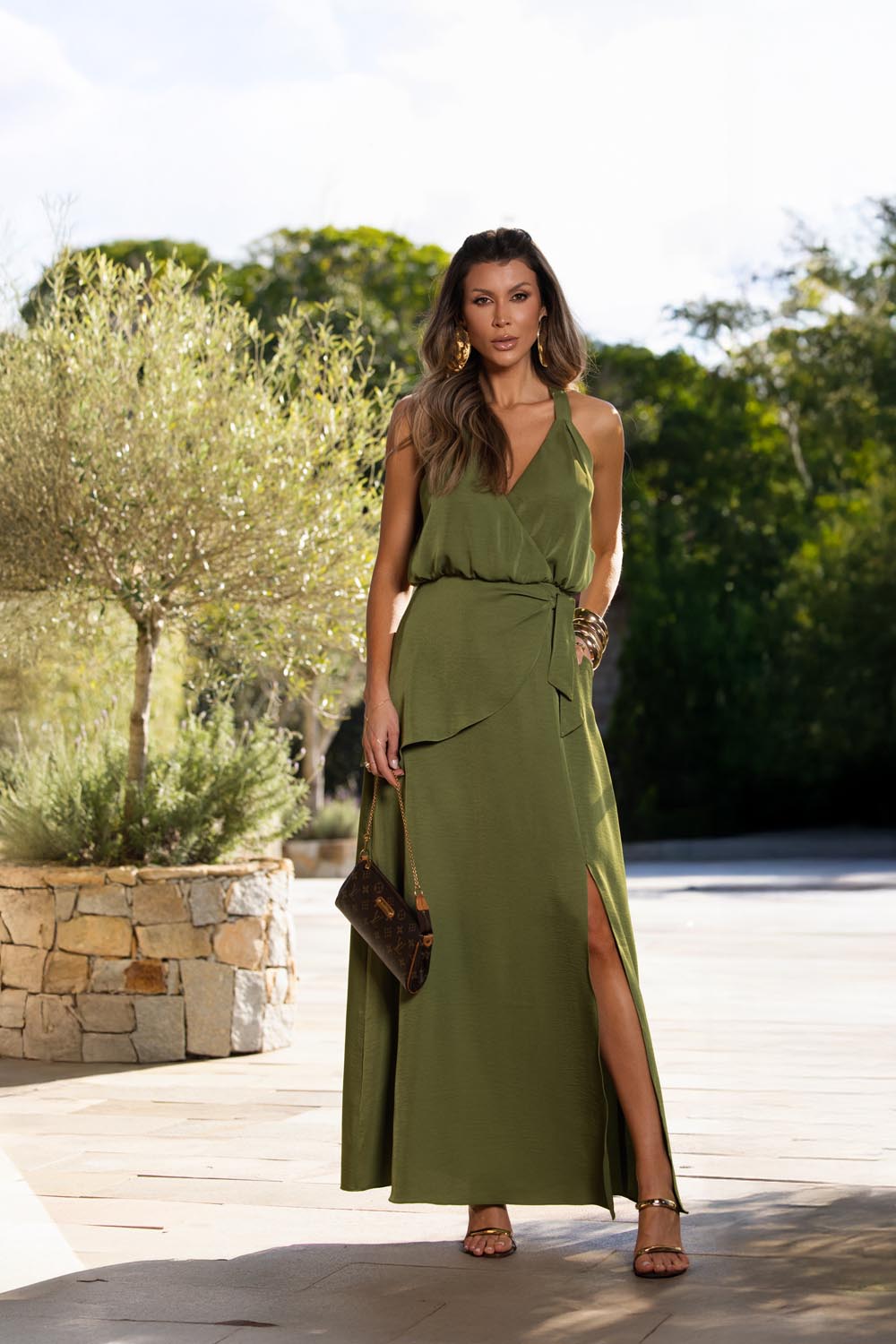 VESTIDO TRANSPASSADO - 25501