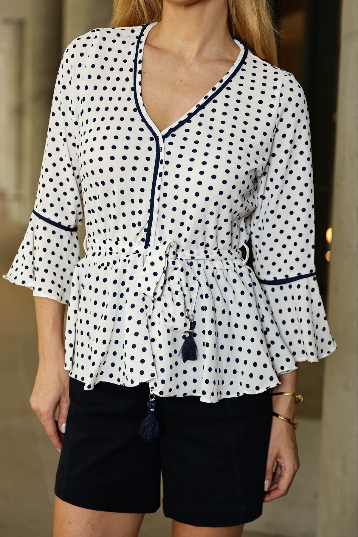 BLUSA POA COM LACO 26039