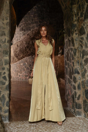 VESTIDO FENDA FRONTAL 25757