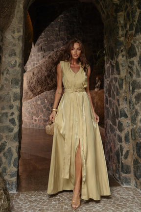 VESTIDO FENDA FRONTAL 25757