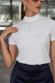 BLUSA BRASIL RELEVO 26333