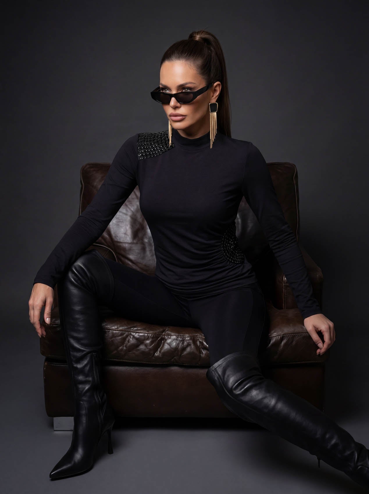 BLUSA MALHA BORDADA 26317