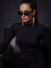 BLUSA MALHA BORDADA 26317